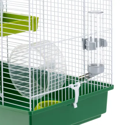 Ferplast CAGE HAMSTER DUO Клітка для хом'яків біла — Фото 3