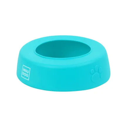 Миска-непроливайка WAUDOG Silicone, 750 мл блакитний — Фото 2