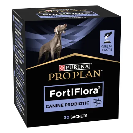 Пробіотик PRO PLAN FortiFlora для дорослих собак та цуценят для підтримання нормальної міклофлори шлунково-кишкового тракту 30х1 г — Фото 1