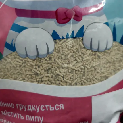 "Милий Котик" - бентонітовий гігієнічний наповнювач 4,5 кг — Фото 2
