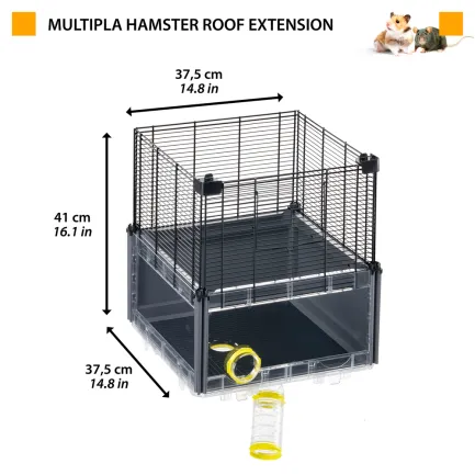 Ferplast MULTIPLA HAMSTER ROOF EXTENS Модуль розширення для кліток — Фото 1