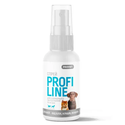 Спрей ProVet Profiline для котів та собак, 30 мл (інсектоакарицид) — Фото 3