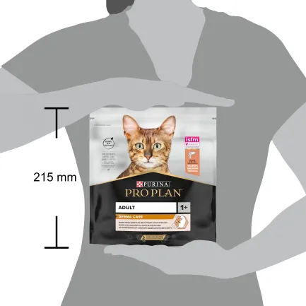 Сухий корм PRO PLAN Adult 1+ Derma Care для дорослих котів для підтримки здоров'я шкіри та краси шерсті з лососем 400 г — Фото 2