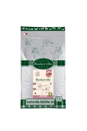 Baskerville HF Adult getreidefrei Rind Сухий корм з яловичиною для дорослих собак, 7,5 кг