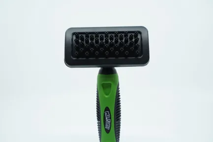 Гребінець-щітка для собак та котів Mr.Fluffy Pet massage brush, medium — Фото 4