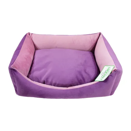 Лежак Ліра-new №2 бузковий+рожевий, Luсky Pet, 50х65х18 — Фото 1
