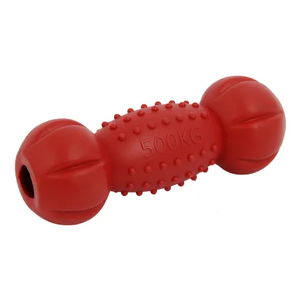 Іграшка для собак MISOKO&amp;CO Гумова гантеля, red, 22х8 cm