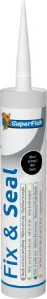 Клей SUPERFISH FIX SEAL 290ML BLACK (C6080530)