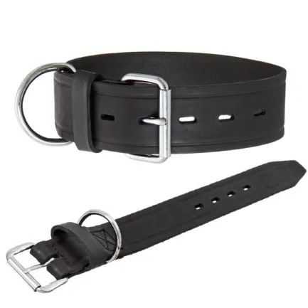 Flamingo Rondo Collar ФЛАМІНГО РОНДО широкий шкіряний нашийник для собак 5Х75 см