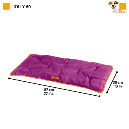 Ferplast JOLLY 60 GREY М'яке місце сіре, TECH-текстиль — Фото 1
