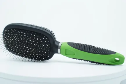 Двостороння щітка-гребінець для собак та котів Mr.Fluffy Pet double-side brush, large — Фото 1