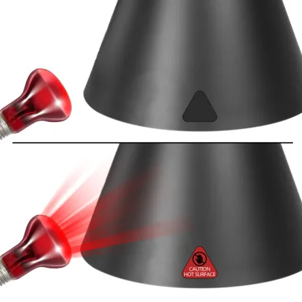 Світильник глибокий рефлекторний з Wi-Fi Repti-Zoo Smart Wi-Fi Deep Lamp M 100W (ZRL04D) — Фото 4