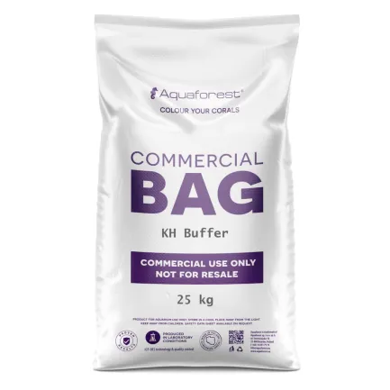 Підтримка карбонатної жорсткості (KH) в морських акваріумах Aquaforest KH Buffer commercial bag 25кг