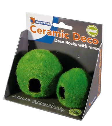 Декорація для акваріума SF FISH HOME WITH MOSS 2 PCS (A4040600)