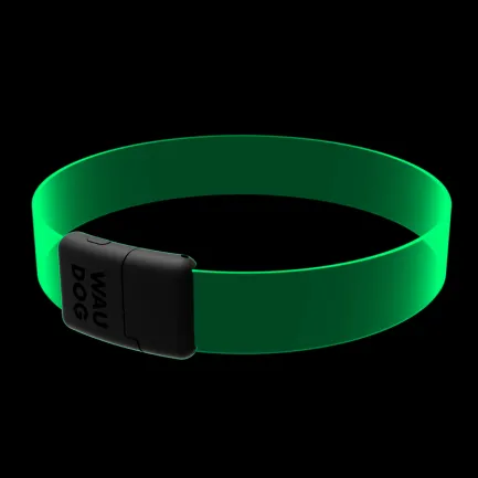 Нашийник для собак з підсвічуванням WAUDOG LED, RGB, Type-C, регульований, Ш 25 мм, Дов 60 см — Фото 7