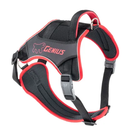 Ferplast GENIUS LARGE RED HARNESS нейлонова шлея для тварин червона — Фото 3
