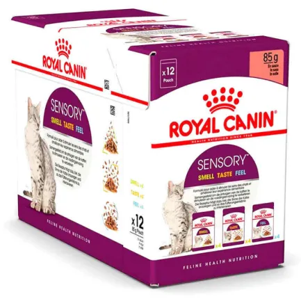 Вологий корм Royal Canin SENSORY MULTIPACK 3X4X85G для котів всіх порід 1,02 кг