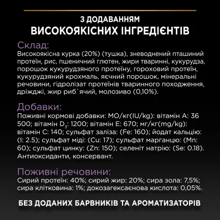 Сухий корм PRO PLAN Kitten <1 Healthy Start для кошенят з куркою 400 г — Фото 6
