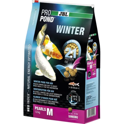 JBL (ДжБЛ) ProPond Winter корм для коропів Кої зимовий М, 1.8кг.
