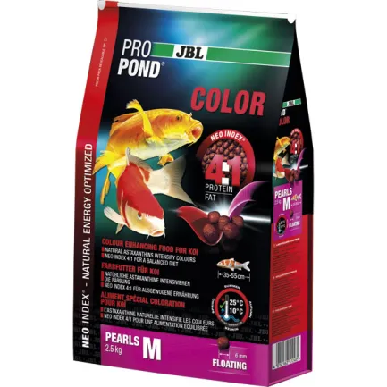 JBL (ДжБЛ) ProPond Color корм пластівці для всіх видів ставкової риби M, 5.0кг.