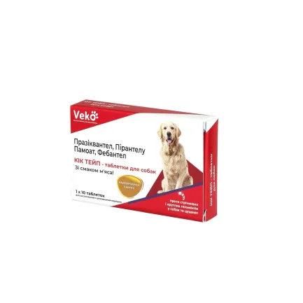 VEKO Кік Тейп таблетки для собак