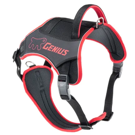Ferplast GENIUS EX LARGE RED HARNESS нейлонова шлея для тварин червона — Фото 4