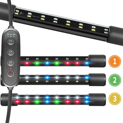 Світильник Kruger Meier LAFLORA S-Line 30 22см 3W LED для акваріума з таймером — Фото 2