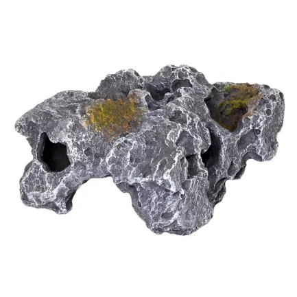 Декорація камінь з отворами Hobby Cavity Stone dark 1 16x8x16см (40145) — Фото 2