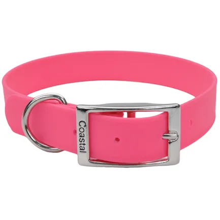 Coastal Fashion Waterproof Dog Collar КОСТАЛ біотановий нашийник для собак Рожевий