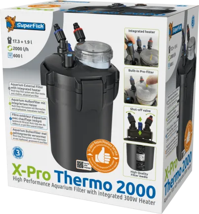 Зовнішній фільтр SF X PRO THERMO 2000 (N7031715) з нагрівачем