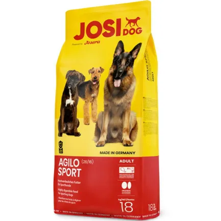Корм для собак JosiDog AGILO SPORT 18 кг