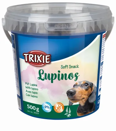 Вітамінізовані ласощі Trixie Soft Snack Lupinos для собак, м’ясо птахів/білок люпину, 500 г — Фото 2