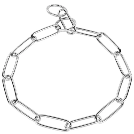 Sprenger Collar Long Link СПРЕНГЕР НАШИЙНИК для собак, довга ланка 3мм, хромована сталь 3 мм, 54 см