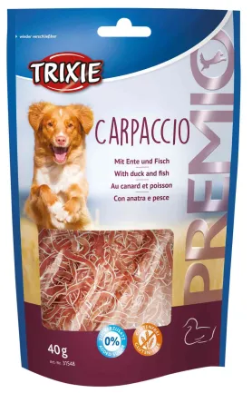 Ласощі Trixie Premio Carpaccio для собак, качка та риба, 40 г