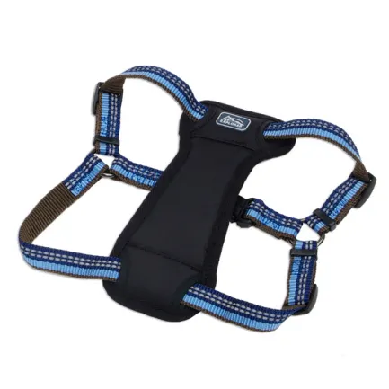 Coastal K9 Explorer Harness КОСТАЛ К9 ЕКСПЛОРЕР світловідбивна шлея з нагрудником для собак 20.4-45.3кг Сапфіровий