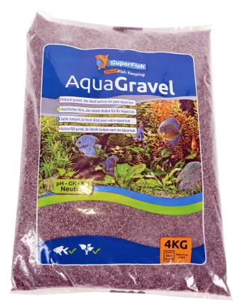 Акваріумний гравій SF AQUA GRAVEL COFFEE 2-3 MM 4 KG (A8050150 — Фото 1