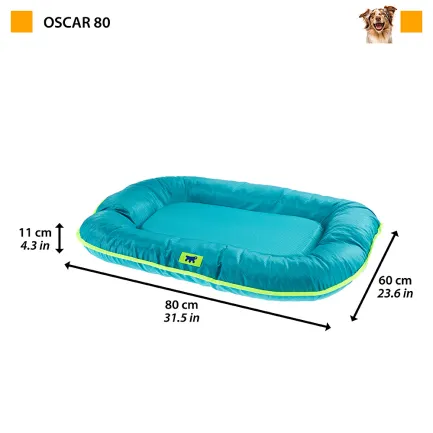 Ferplast OSCAR 80 BLUE М'яке місце блакитне, TECH-текстиль — Фото 1