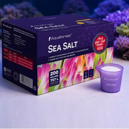 Сіль для морського акваріуму Aquaforest Sea Salt 25 кг для риб і м'яких коралів — Фото 1