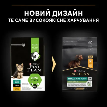 Сухий корм PRO PLAN Small &amp; Mini Puppy <1 Healthy Start для цуценят дрібних порід з куркою 3 кг — Фото 10