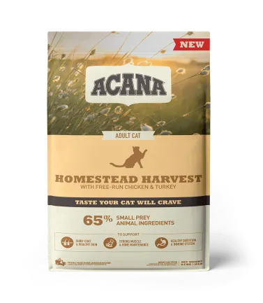 ACANA HOMESTEAD HARVEST CAT 4.5KG