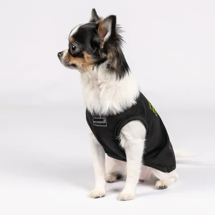 Борцівка Pet Fashion «FBI» для собак, розмір XS2, чорна — Фото 5