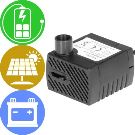 Помпа підйомна Kruger Meier HydroSpark 450 — міні насос 12V, 300 л/год — Фото 3