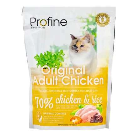 Сухий корм Profine Original Adult для дорослих котів, з куркою та рисом, 300 г — Фото 4