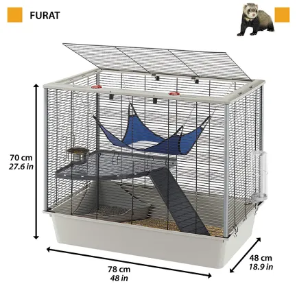 Ferplast CAGE FURET Клітка для тхорів — Фото 1