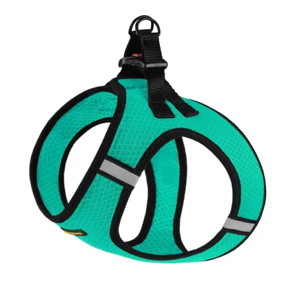 Шлея для собак Bronzedog Mesh Vest 3D сітка ментолова S — Фото 3