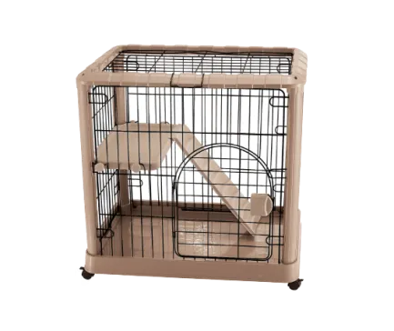 Клітка AnimAll Люкс А 1051-L для котів, 85.5×56.7×84.8 см