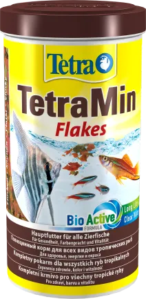 Корм Tetra Min Flakes для акваріумних рибок, 200 г (пластівці) — Фото 2