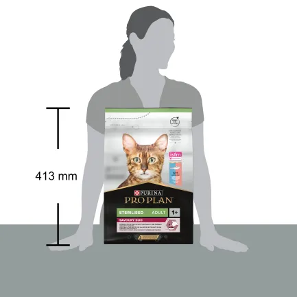 Сухий корм PRO PLAN Sterilised Adult 1+ Savoury Duo для дорослих котів після стерилізації з тріскою та фореллю 3 кг — Фото 3