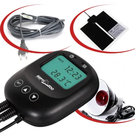 Термостат з таймером Repti-Zoo Digital Thermostat &amp; Timer (THC20) — Фото 1