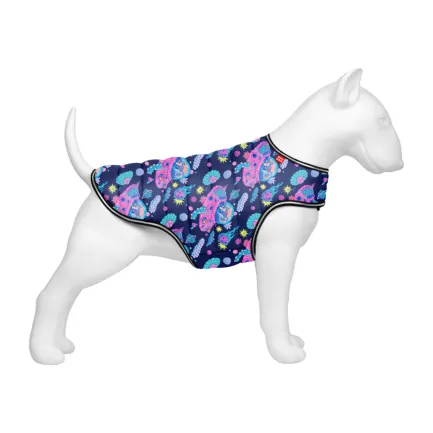 Курточка-накидка для собак WAUDOG Clothes, малюнок "Рік та Морті 1", XL, А 47 см, B 68-80 см, С 42-52 см